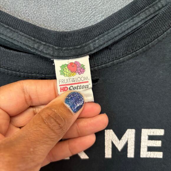 Coca Cola Energy Circle K Promo T-Shirt Black Men’s L Graphic Vintage Distressed - Picture 7 of 15